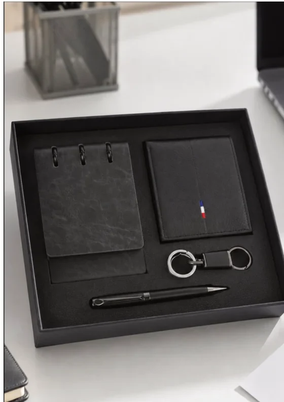 Executive Wallet & Pad 4-in-1 Set (TWC-007) - TohfaWohfa Corporate Gift