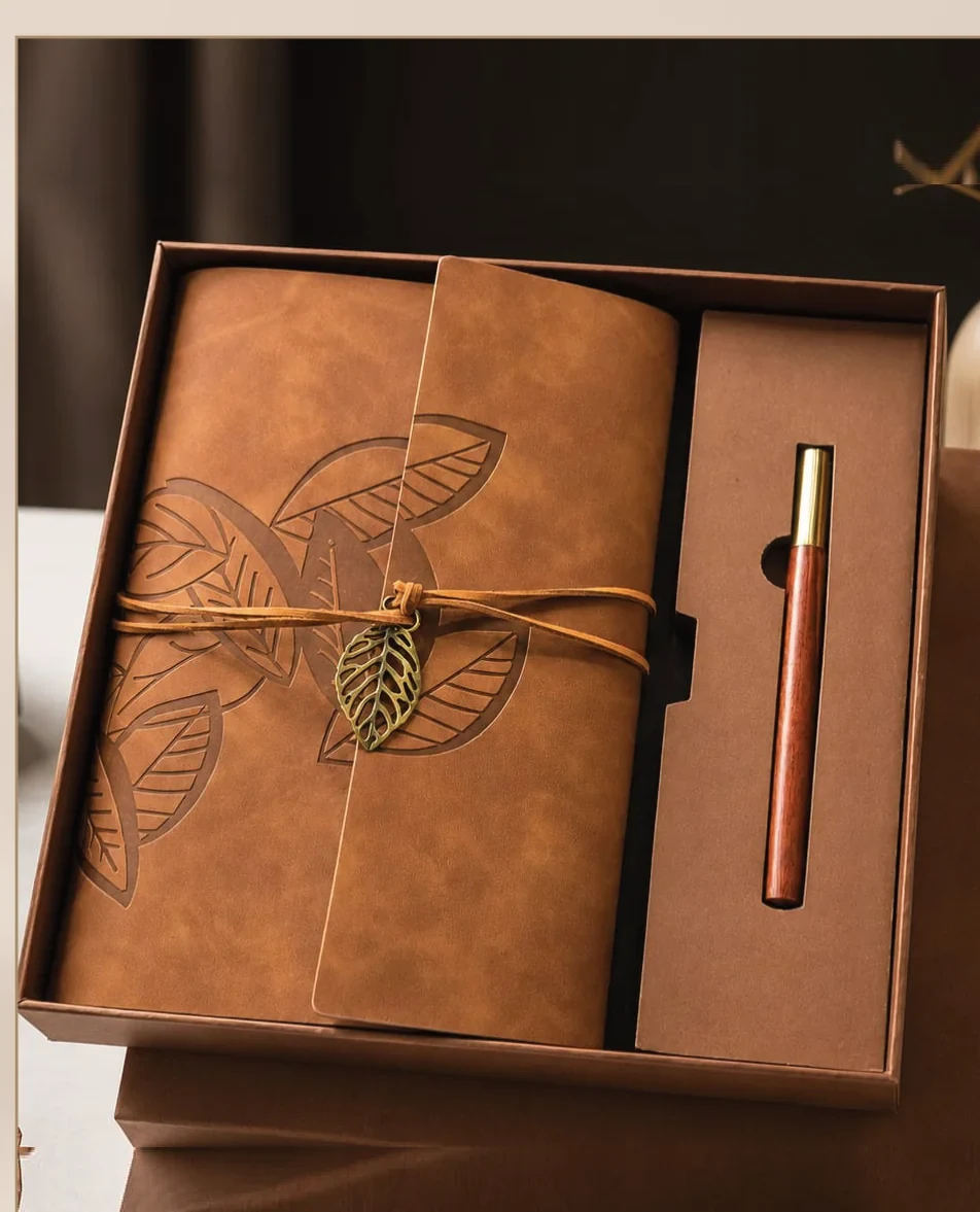 Stainless Steel Flask & Pen Corporate Duo (TWC-023) - TohfaWohfa Corporate Gift