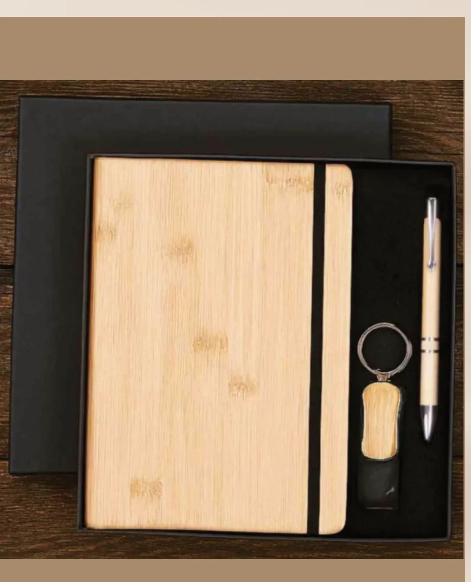 Trio Business Essentials Set (Keychain, Card Holder & Pen) (TWC-024) - TohfaWohfa Corporate Gift