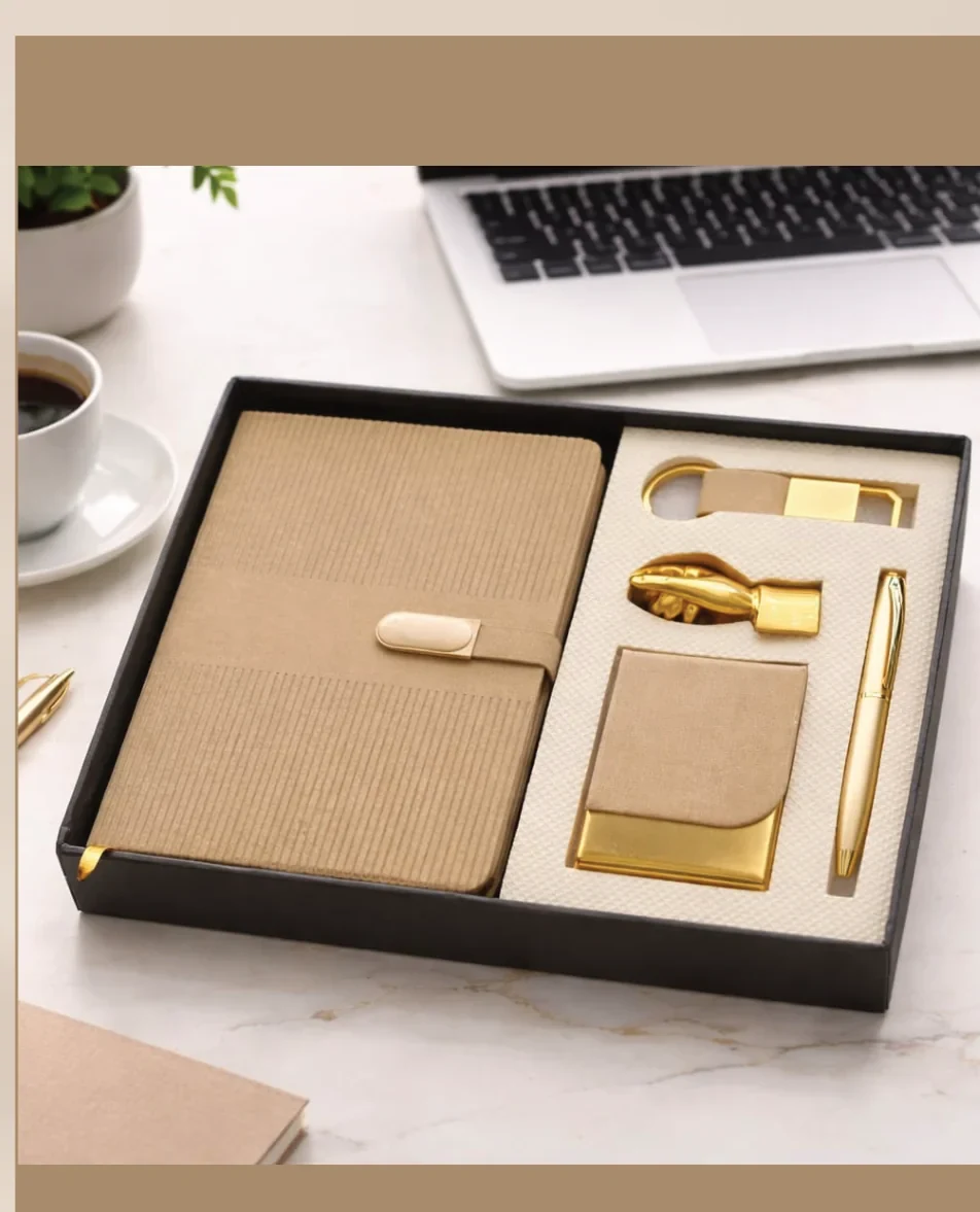 Elite Grand 4-in-1 Executive Hamper Set (TWC-033) - TohfaWohfa Corporate Gift