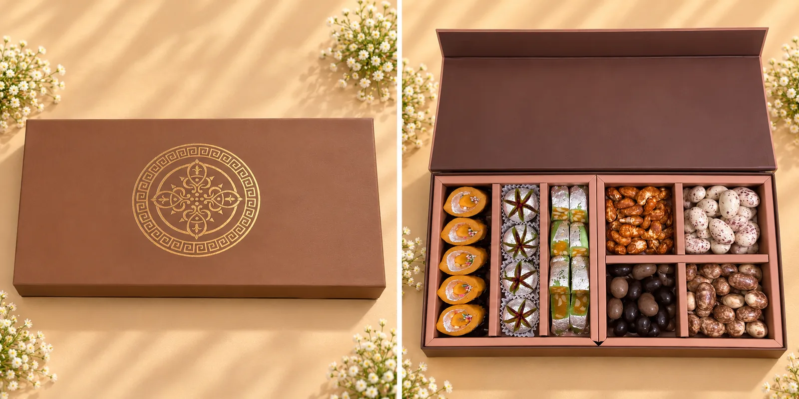 Luxury Sweet Box, 1 kg presentation