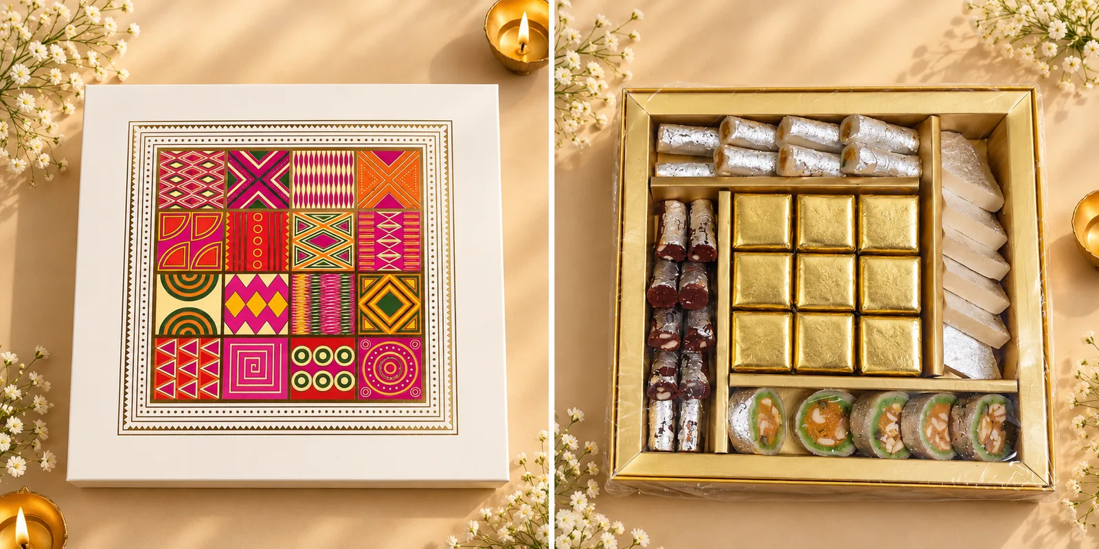Premium Sweet Box, medium size presentation